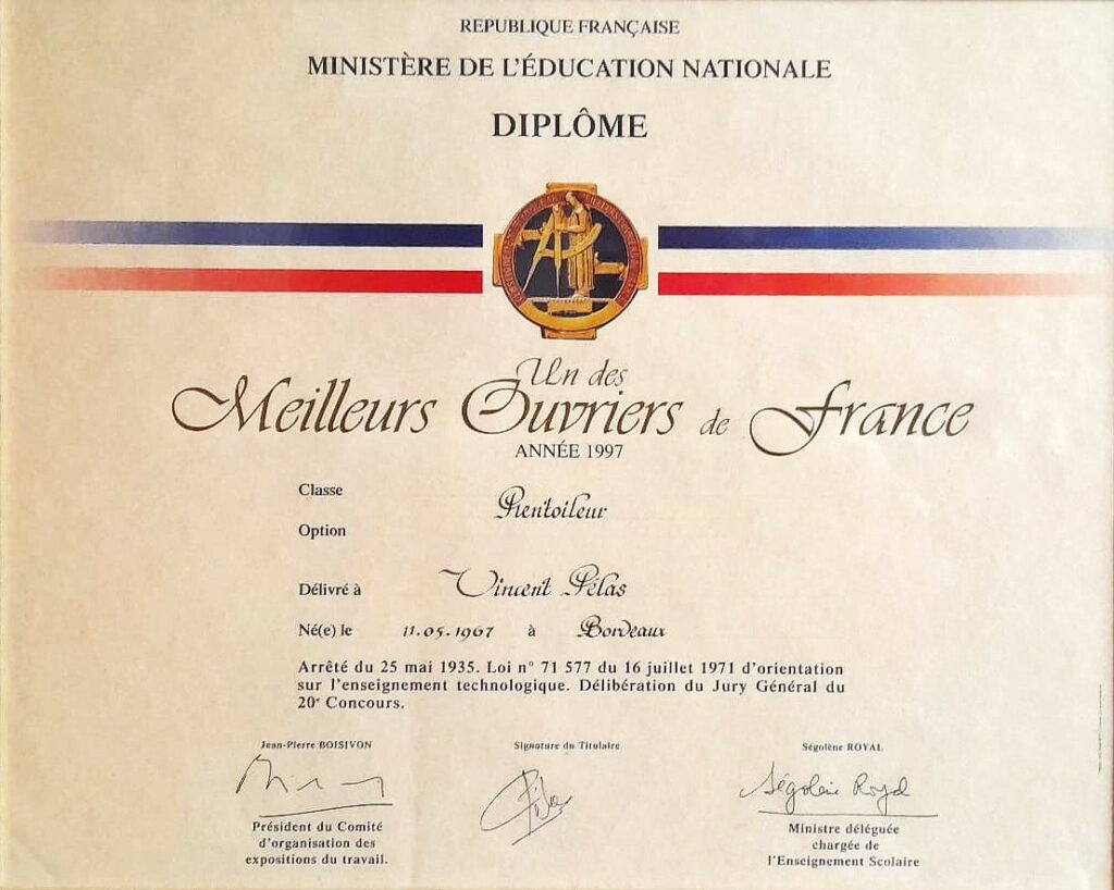 diplôme mof diplôme mof